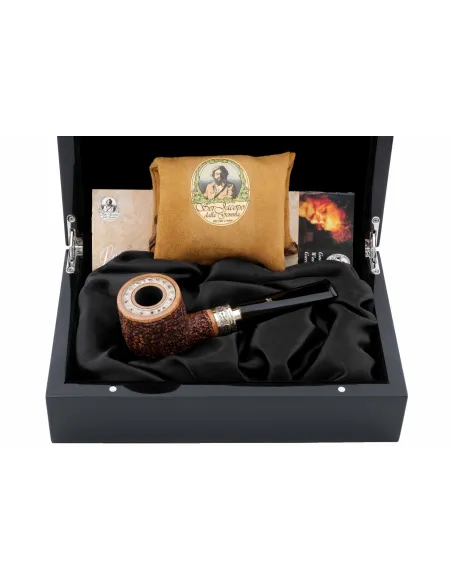 Трубка SER JACOPO Leonardo da Vinci Rustic Straight в шкатулке S623-5