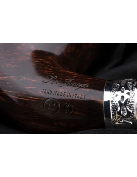 Трубка SER JACOPO Leonardo da Vinci Bent в шкатулке S014-1