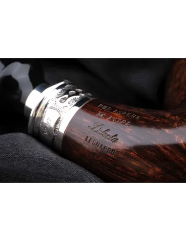 Трубка SER JACOPO Leonardo da Vinci Bent в шкатулке S014-1