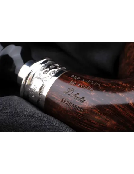 Трубка SER JACOPO Leonardo da Vinci Bent в шкатулке S014-1