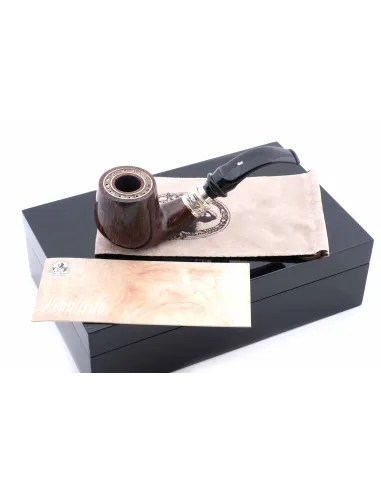 Трубка SER JACOPO Leonardo da Vinci Bent в шкатулке S014-1