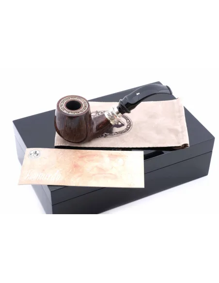 Трубка SER JACOPO Leonardo da Vinci Bent в шкатулке S014-1