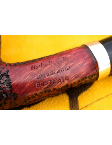 Трубка SER JACOPO Mastro Geppetto Rustic Silver G821