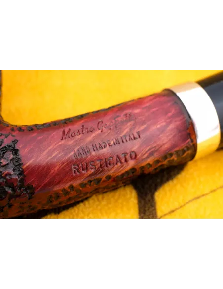 Трубка SER JACOPO Mastro Geppetto Rustic Silver G821