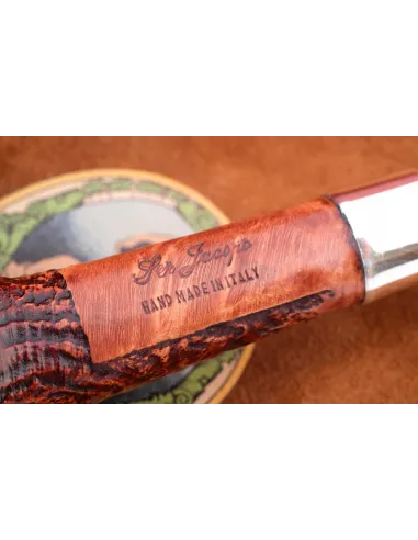 Трубка SER JACOPO S2 Blast Silver S552-1