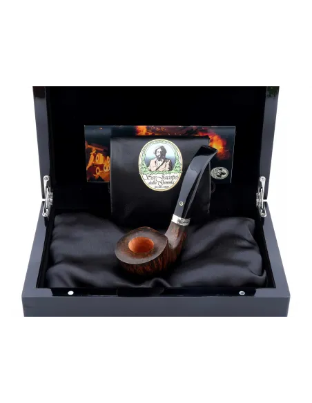 Трубка Года SER JACOPO DOMINA 2001 SMERALDO в шкатулке S937-1