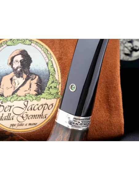 Трубка Года SER JACOPO DOMINA 2001 SMERALDO в шкатулке S937-1