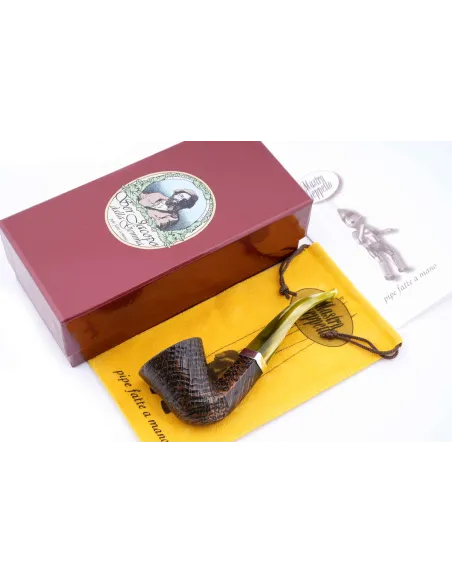 Трубка SER JACOPO Mastro Geppetto Blast-Silver G141