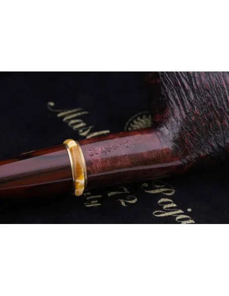 Трубка Mastro de Paja Pettinata Classica с цветным кольцом M451-3