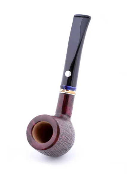 Трубка Mastro de Paja Pettinata Classica с цветным кольцом M451-4