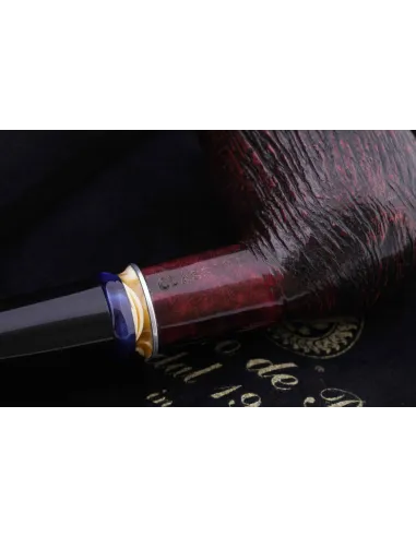 Трубка Mastro de Paja Pettinata Classica с цветным кольцом M451-4