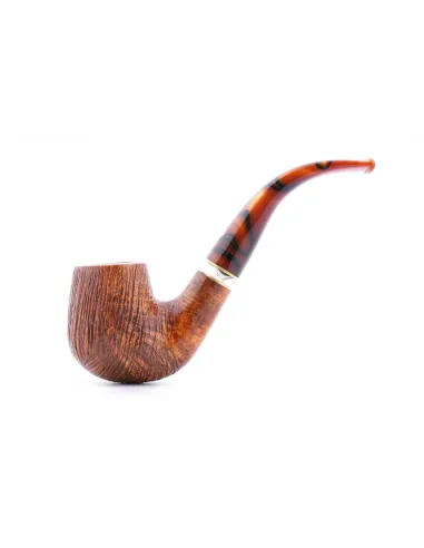 Трубка Mastro de Paja Pettinata Classica с цветным кольцом M451-7