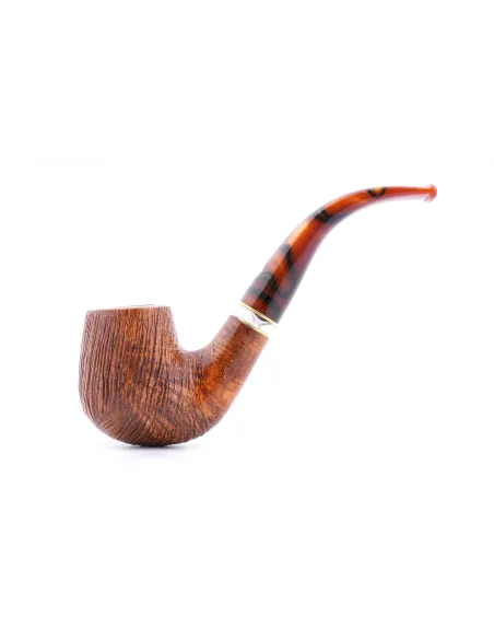 Трубка Mastro de Paja Pettinata Classica с цветным кольцом M451-7