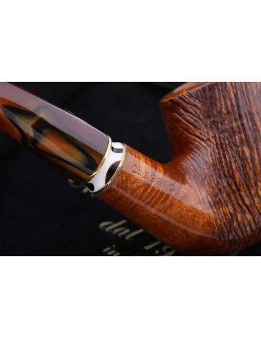 Трубка Mastro de Paja Pettinata Classica с цветным кольцом M451-7