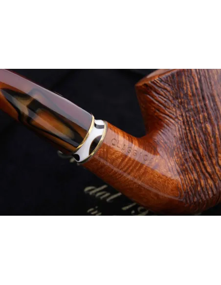 Трубка Mastro de Paja Pettinata Classica с цветным кольцом M451-7