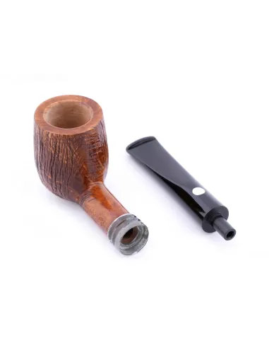 Трубка Mastro de Paja Pettinata Classica с цветным кольцом M451-10