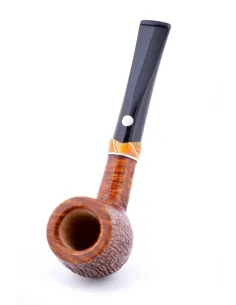 Трубка Mastro de Paja Pettinata Classica с цветным кольцом M451-11 2