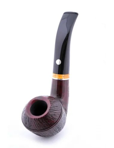 Трубка Mastro de Paja Pettinata Classica с цветным кольцом M451-12