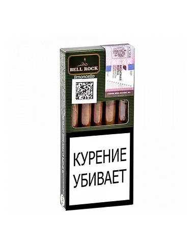 Сигариллы Bell Rock Tip - Limoncello (5 шт.)