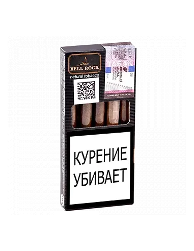 Сигариллы Bell Rock Tip - Natural (5 шт.)