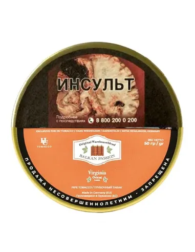 Табак HU-Tobacco - Original Warehouseblend - Balkan Passion (50 гр)
