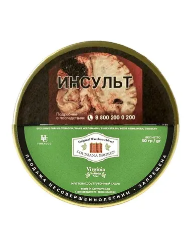 Табак HU-Tobacco - Original Warehouseblend - Louisiana Broken (50 гр)