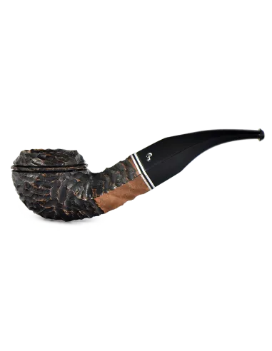 Трубка Peterson Dublin Filter - Rustic 80s (фильтр 9 мм)