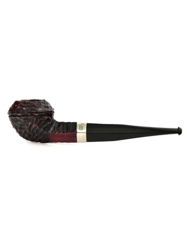 трубка Peterson Junior Rustic - Nickel Mounted Straight Buldog (без фильтра)