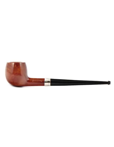 трубка Peterson Junior Terracotta - Silver Mounted Straight Apple (без фильтра)