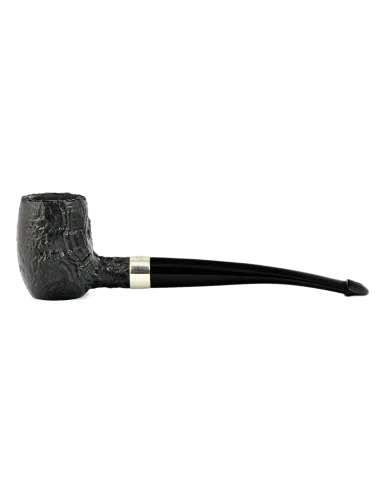 Трубка Peterson Speciality Pipes - Barrel - Sanblasted Nickel Mounted P-Lip (без фильтра)