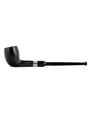 Трубка Peterson Speciality Pipes - Belgique - Ebony Silver Mounted (без фильтра)