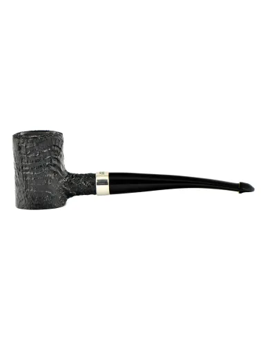 Трубка Peterson Speciality Pipes - Tankard - Sanblasted  Nickel Mounted P-Lip (без фильтра)