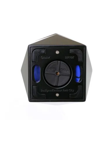 Зажигалка настольная Colibri Quasar, тройное турбопламя, Черный лак Royal