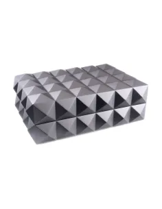 Хьюмидор Colibri Quasar на 40 сигар, Серый лак Gunmetal