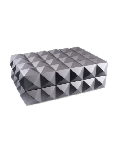 Хьюмидор Colibri Quasar на 40 сигар, Серый лак Gunmetal