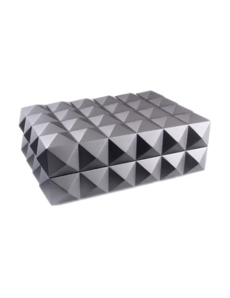 Хьюмидор Colibri Quasar на 40 сигар, Серый лак Gunmetal