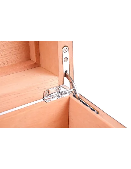 Хьюмидор Colibri Quasar на 40 сигар, Серый лак Gunmetal