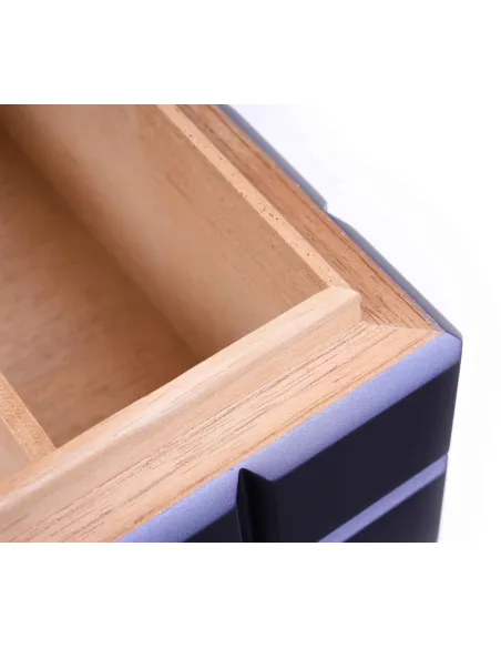 Хьюмидор Colibri Heritage на 80 сигар, Синий лак Navy