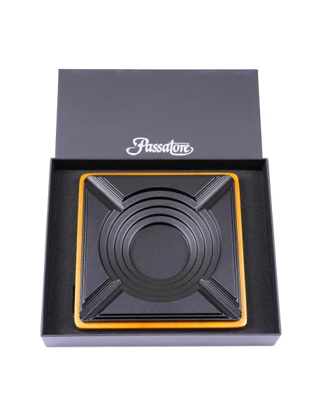 Пепельница сигарная Passatore на 4 сигары, дерево и алюминий