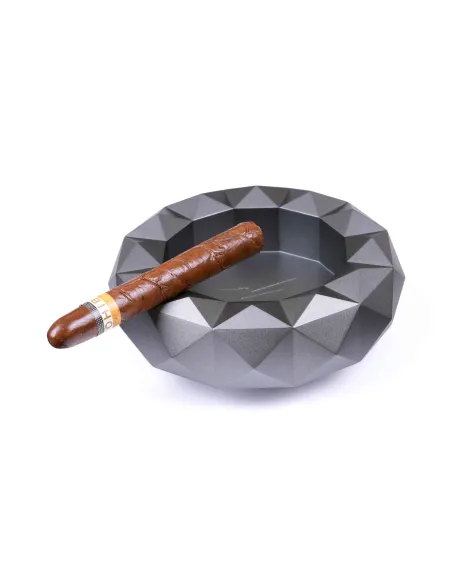 Пепельница Colibri Quasar на 6 сигар, Серый лак Gunmetal