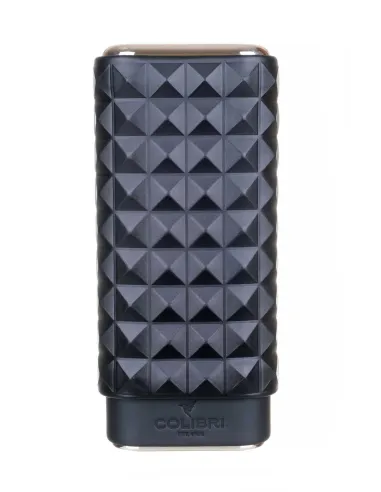 Чехол сигарный Colibri Quasar, телячья кожа и кедр, Черный