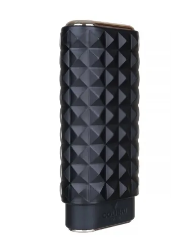 Чехол сигарный Colibri Quasar, телячья кожа и кедр, Черный