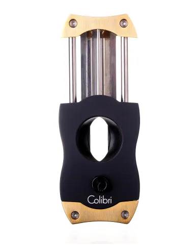 Гильотина Colibri V-cut, черная-золото
