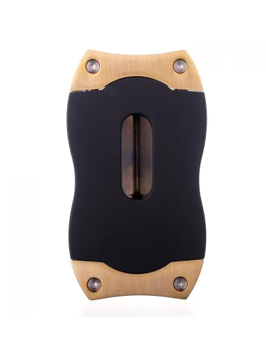 Гильотина Colibri V-cut, черная-золото