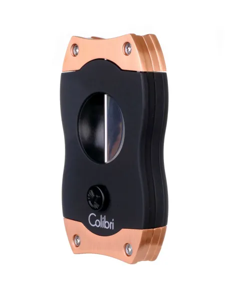 Гильотина Colibri V-cut, черная-розовое золото