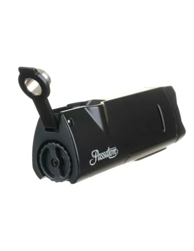 Зажигалка сигарная Passatore, тройное пламя, черная