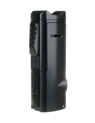 Зажигалка сигарная Passatore, тройное пламя, черная