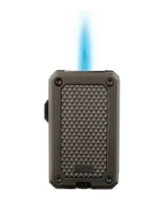 Зажигалка сигарная Colibri Rally, серый металлик 2