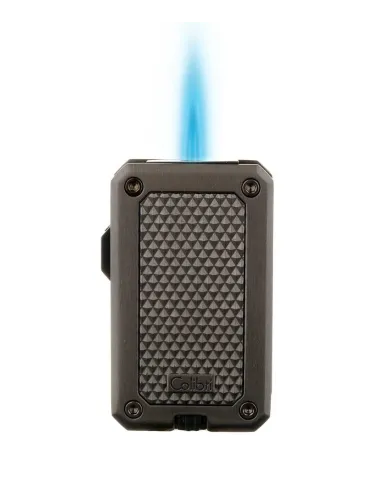 Зажигалка сигарная Colibri Rally, серый металлик