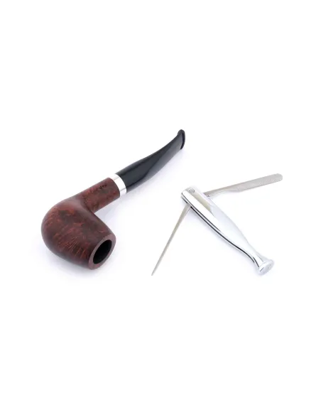 Тампер трубочный Passatore в подарочной упаковке, глянцевый хром (Германия)